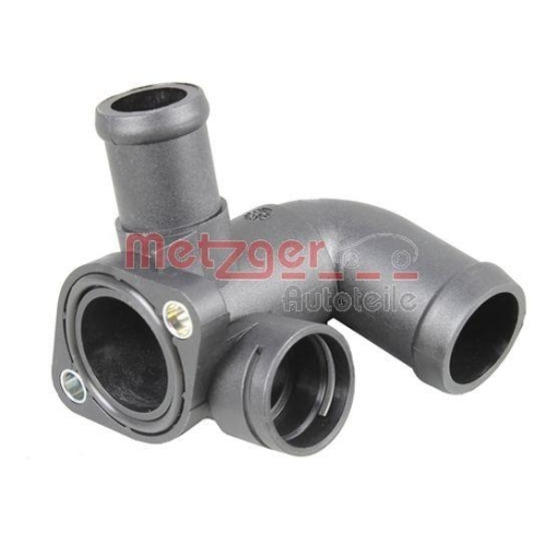 K&uuml;hlmittelflansch METZGER 4010220 f&uuml;r SKODA VW, Zylinderkopf, l&auml;ngs