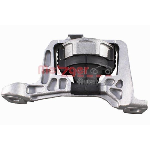 Lagerung, Motor METZGER 8053856 f&uuml;r FORD VOLVO, rechts, vorne