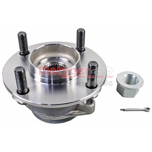 Radlagersatz METZGER WM 2158 f&uuml;r NISSAN, Vorderachse