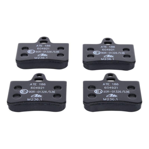 Bremsbelagsatz, Scheibenbremse ATE 13.0460-4921.2 f&uuml;r CITRO&Euml;N, Hinterachse