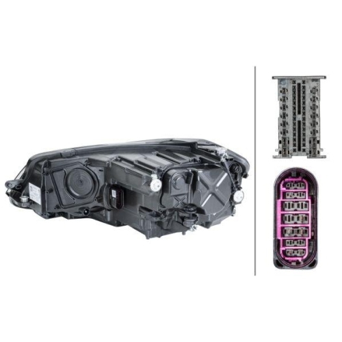 HELLA Hauptscheinwerfer 1LX 013 924-721 f&uuml;r VW, rechts