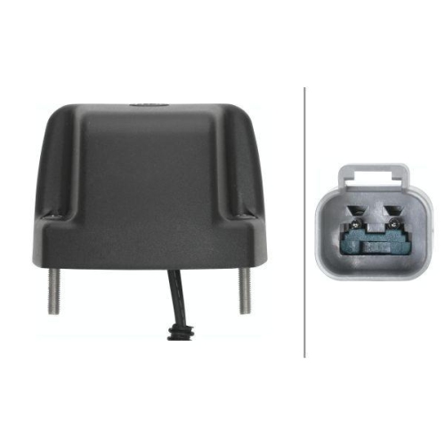 HELLA Kennzeichenleuchte 2KA 010 278-137 für VOLVO KOMATSU, links, rechts