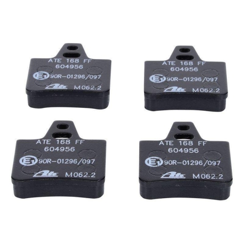 Bremsbelagsatz, Scheibenbremse ATE 13.0460-4956.2 f&uuml;r CITRO&Euml;N, Hinterachse