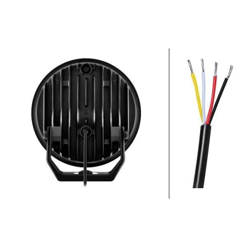 HELLA Fernscheinwerfer 1FJ 357 198-021 f&uuml;r DAF, stirnseitig