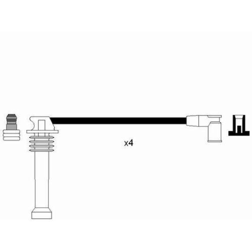 Z&uuml;ndleitungssatz NGK 6984 f&uuml;r FORD MAZDA