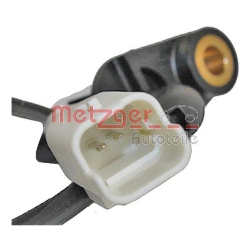 Sensor, Raddrehzahl METZGER 09001542 f&uuml;r CITRO&Euml;N PEUGEOT, Hinterachse rechts