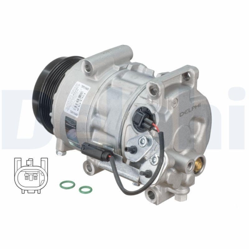 DELPHI TSP0159485 Kompressor, Klimaanlage f&uuml;r MERCEDES-BENZ