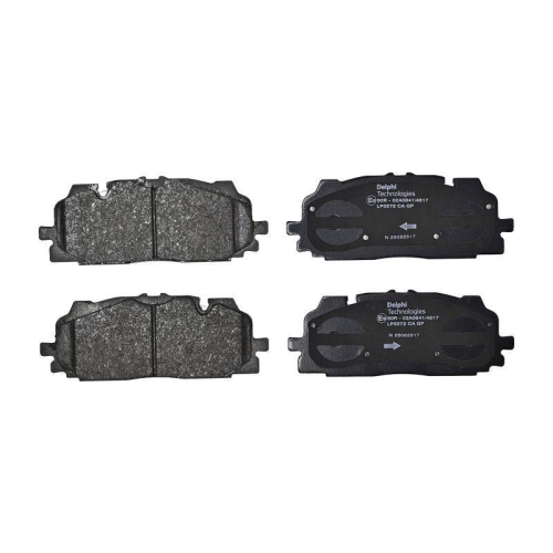 DELPHI LP3272 Bremsbelagsatz, Scheibenbremse f&uuml;r AUDI VW AUDI (FAW), Vorderachse