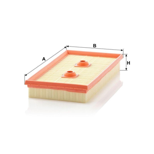 Luftfilter MANN-FILTER C 3083/1 f&uuml;r VAG
