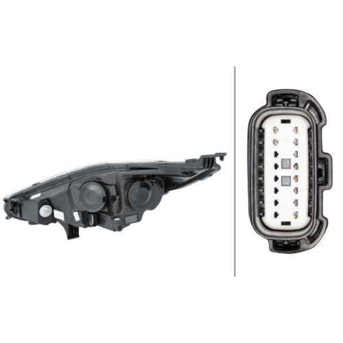 HELLA Hauptscheinwerfer 1LL 354 803-101 f&uuml;r FORD, rechts