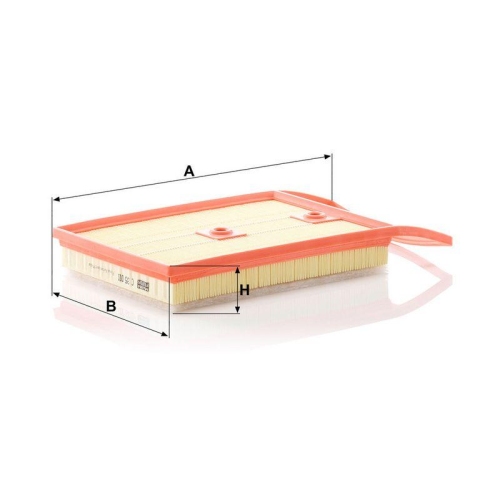 Luftfilter MANN-FILTER C 35 011 f&uuml;r VAG