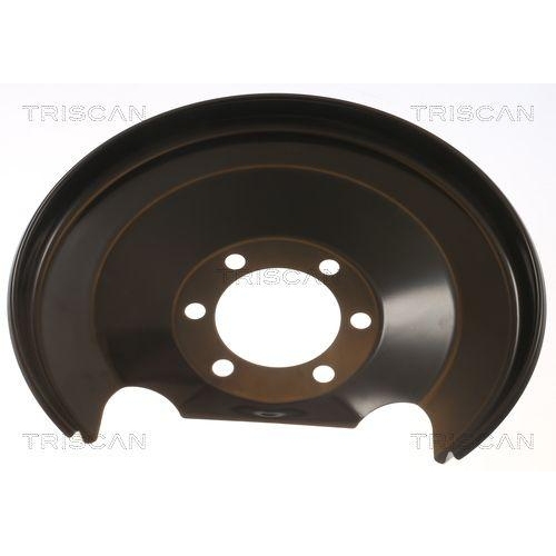 Spritzblech, Bremsscheibe TRISCAN 8125 42101 f&uuml;r MITSUBISHI, Hinterachse