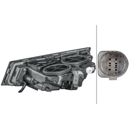 HELLA Nebelscheinwerfer 1PL 010 477-181 für VOLVO, rechts