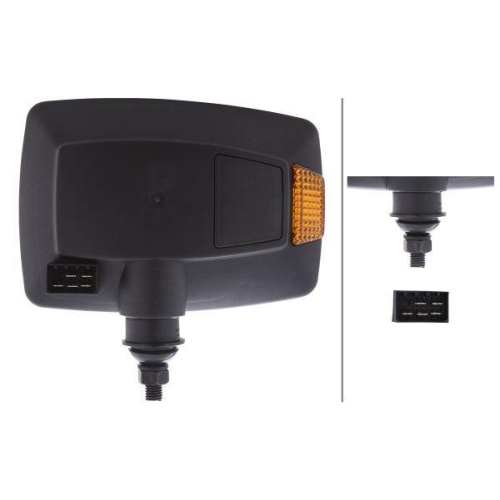 HELLA Hauptscheinwerfer 1SA 996 120-041 für SCANIA TOYOTA BCS PAUS, rechts