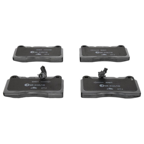 Bremsbelagsatz, Scheibenbremse ATE 13.0460-4971.2 f&uuml;r FIAT, Vorderachse