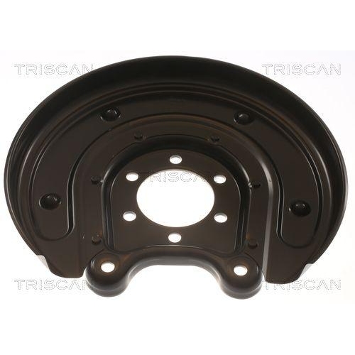 Spritzblech, Bremsscheibe TRISCAN 8125 42102 f&uuml;r MITSUBISHI, Hinterachse