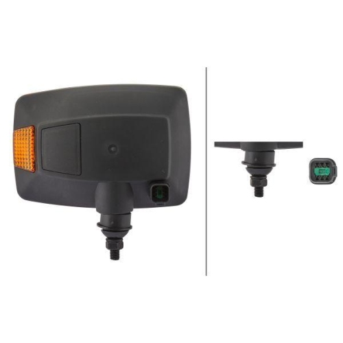 HELLA Hauptscheinwerfer 1SA 996 120-051 f&uuml;r K&Auml;SSBOHRER JOHN DEERE KOMATSU, links