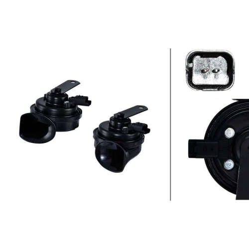HELLA Horn 3FH 012 010-161 für RENAULT