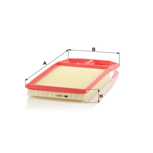 Luftfilter MANN-FILTER C 4287/1 f&uuml;r VAG