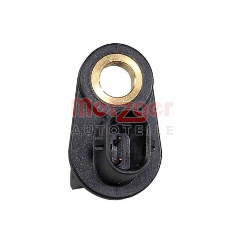 Sensor, Raddrehzahl METZGER 09001510 GREENPARTS f&uuml;r MERCEDES-BENZ, Hinterachse