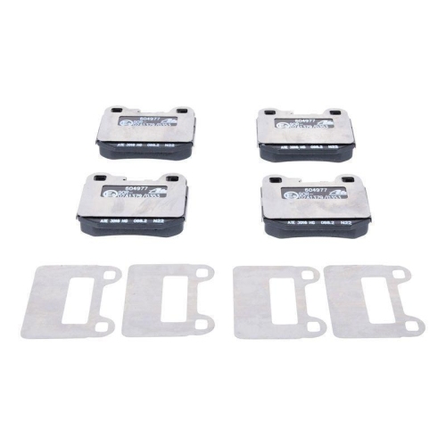 Bremsbelagsatz, Scheibenbremse ATE 13.0460-4977.2 f&uuml;r MERCEDES-BENZ, Hinterachse