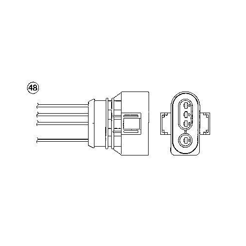 Lambdasonde NTK 1400 für