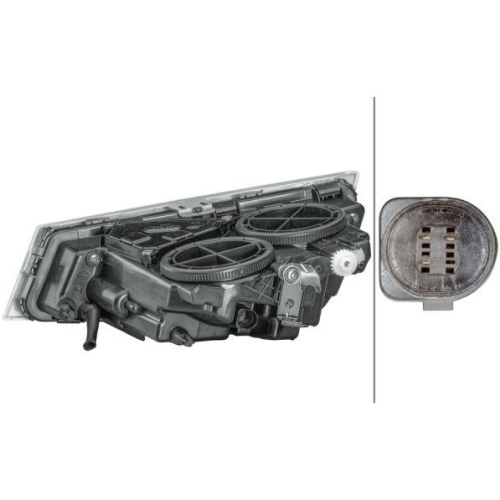 HELLA Nebelscheinwerfer 1PL 010 477-241 für VOLVO, rechts