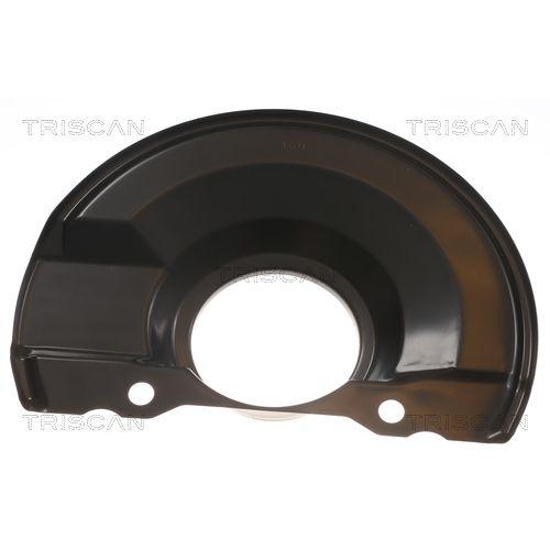 Spritzblech, Bremsscheibe TRISCAN 8125 42104 f&uuml;r MITSUBISHI, Vorderachse links
