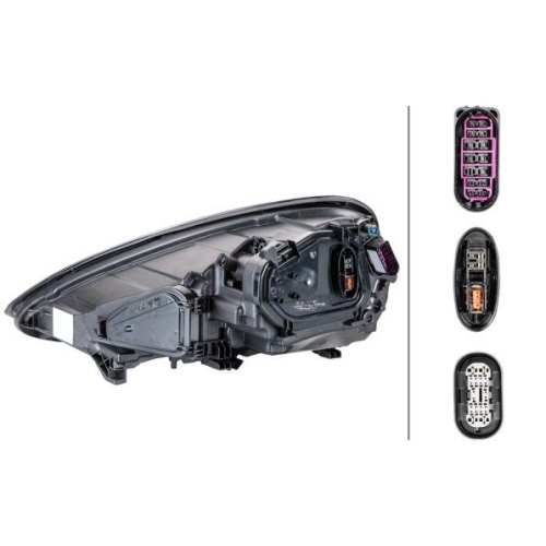 HELLA Hauptscheinwerfer 1ZT 011 099-521 f&uuml;r PORSCHE, rechts