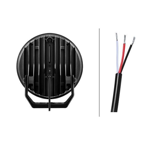 HELLA Fernscheinwerfer 1FJ 357 199-011 f&uuml;r DAF, stirnseitig