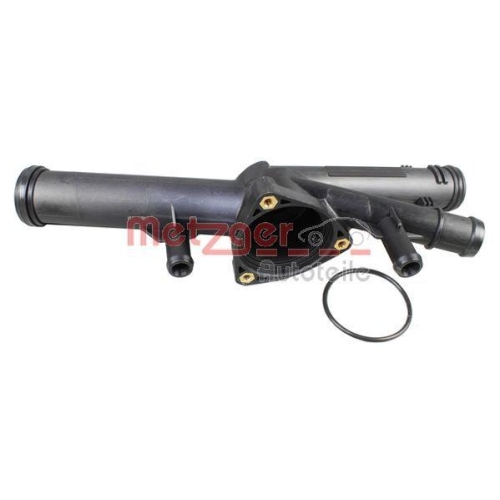 Thermostatgeh&auml;use METZGER 4010229 f&uuml;r AUDI PORSCHE SKODA VW, Motorblock