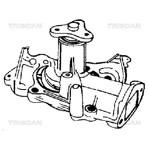 Wasserpumpe, Motork&uuml;hlung TRISCAN 8600 50871 f&uuml;r MAZDA KIA