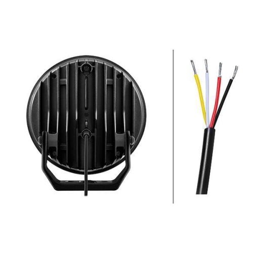 HELLA Fernscheinwerfer 1FJ 357 199-021 f&uuml;r DAF, stirnseitig