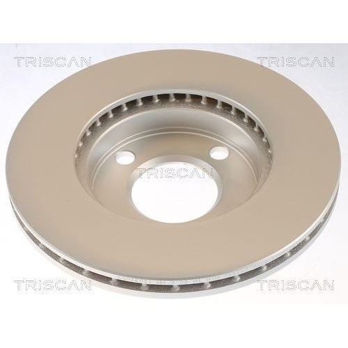 TRISCAN 8120 29124C 2 St&uuml;ck Bremsscheiben f&uuml;r AUDI, Vorderachse