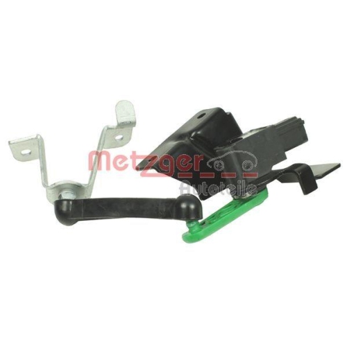 Sensor, Leuchtweitenregulierung METZGER 0901245 GREENPARTS f&uuml;r VAG