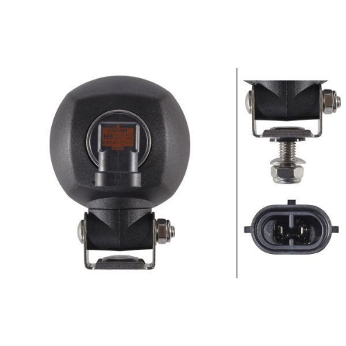 HELLA Arbeitsscheinwerfer 1G0 996 176-671 f&uuml;r FENDT AGCO DELVANO