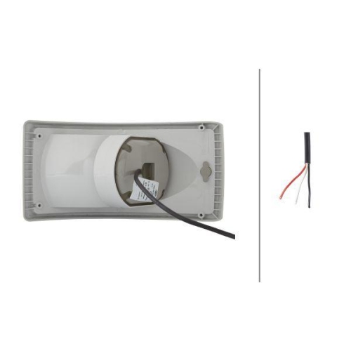 HELLA Heckleuchte 2SB 345 982-001 für ROSENBAUER, links, rechts