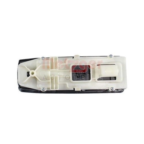 Schalter, Fensterheber METZGER 09161002 f&uuml;r MERCEDES-BENZ, fahrerseitig, vorne