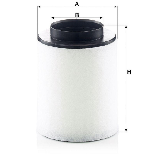 Luftfilter MANN-FILTER C 17 023 f&uuml;r VAG