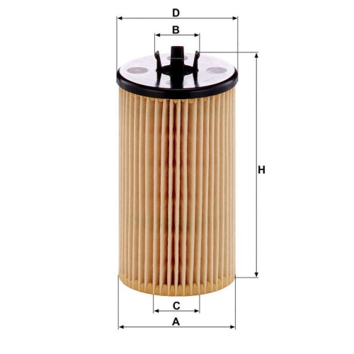 &Ouml;lfilter MANN-FILTER HU 612/2 x f&uuml;r FIAT OPEL VAUXHALL GENERAL MOTORS