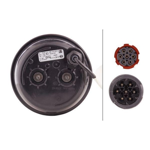 HELLA Heckleuchte 2SD 013 155-011 für DAF, links, rechts