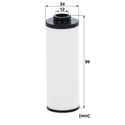 Hydraulikfilter, Automatikgetriebe MANN-FILTER H 4008 z f&uuml;r VAG