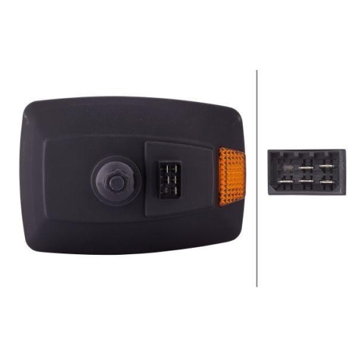 HELLA Hauptscheinwerfer 1SA 996 120-461 für SCANIA, rechts