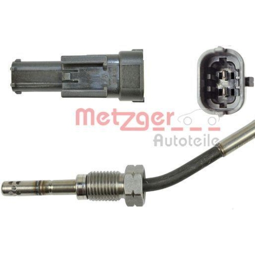 Sensor, Abgastemperatur METZGER 0894011 ORIGINAL ERSATZTEIL f&uuml;r VAG