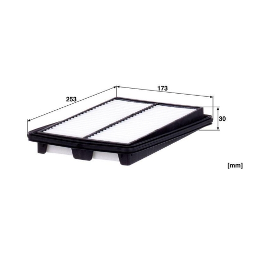 Luftfilter MANN-FILTER C 25 040 f&uuml;r NISSAN RENAULT
