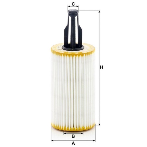 &Ouml;lfilter MANN-FILTER HU 7025 z f&uuml;r MERCEDES-BENZ