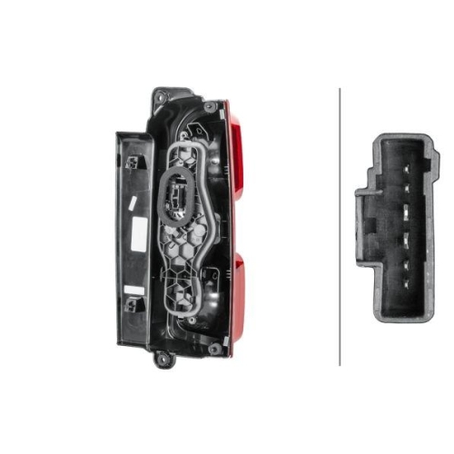 HELLA Heckleuchte 2SD 354 845-011 für CITROËN PEUGEOT TOYOTA CITROËN/PEUGEOT DS