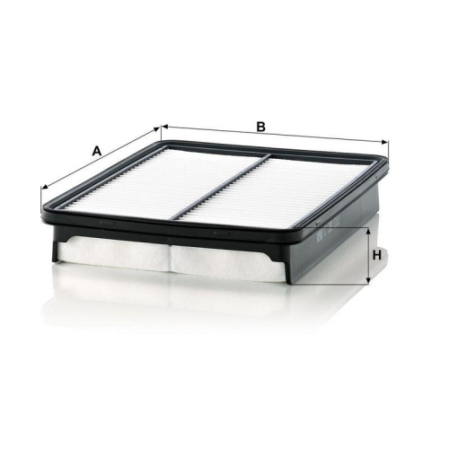 Luftfilter MANN-FILTER C 28 011 f&uuml;r HYUNDAI KIA