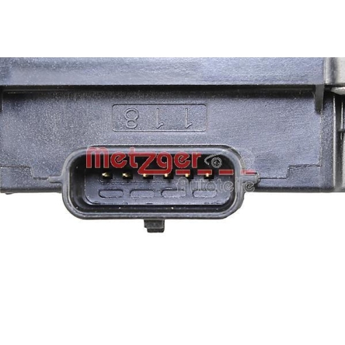 Drosselklappenstutzen METZGER 0892843 ORIGINAL ERSATZTEIL f&uuml;r RENAULT