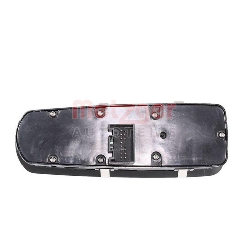 Schalter, Fensterheber METZGER 09161008 GREENPARTS für PORSCHE, fahrerseitig